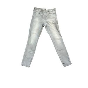 Althleta size 8 Light Gray Skinny Jeans
